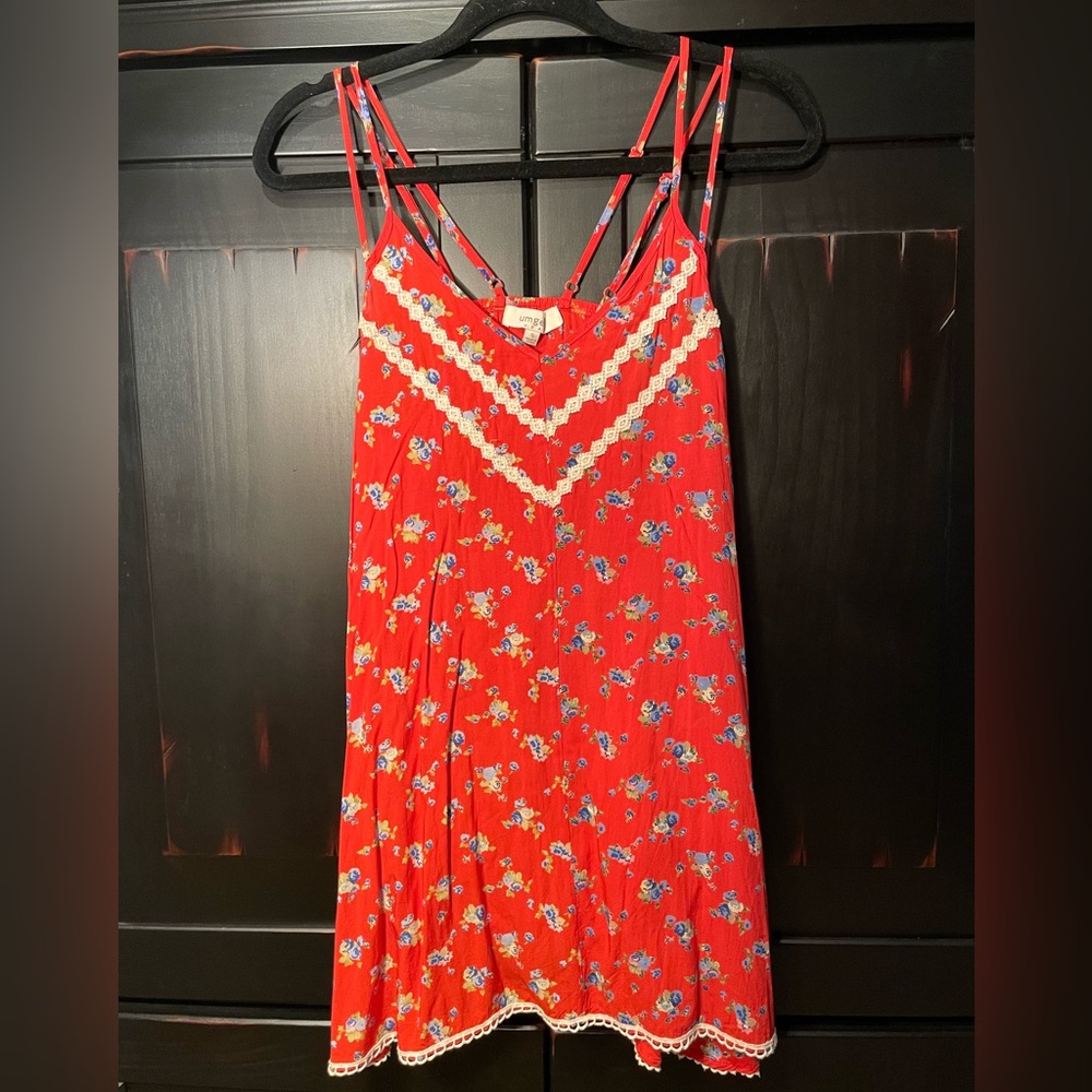 Umgee Long Floral Top Size S